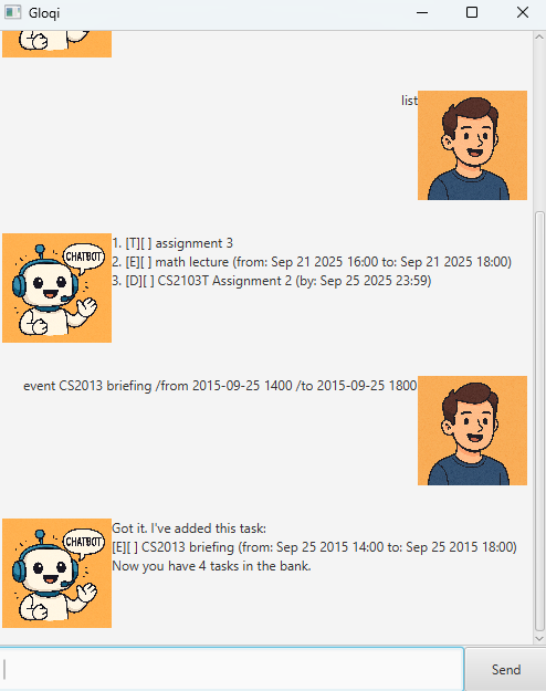 Mambo ChatBot Interface